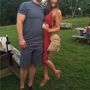 Dusty Rose Midi Dress